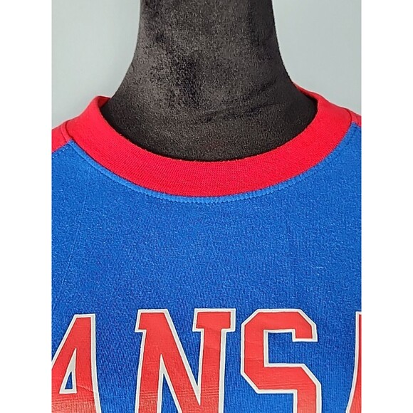 Kansas Jayhawks University of Kansas Russell Athletic Shirt Large NCAA College - Picture 4 of 11